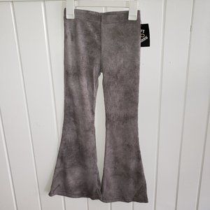 Girls Gray Thermal Pants